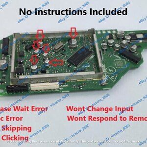 Bose Wave Music System AWRCC1 AWRCC2 AWRCCH PCB Capacitor Repair Kit Read